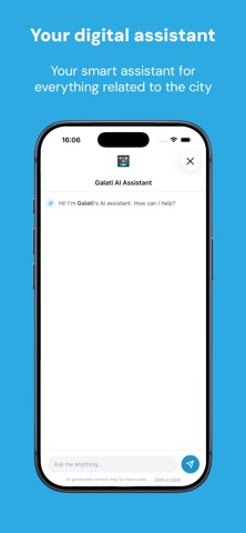 Galați City App screenshot