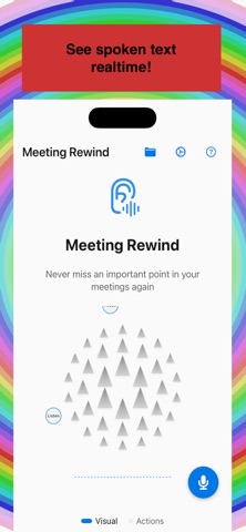 Meeting Rewind screenshot