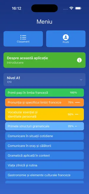 Fr-Ro: Franceza pentru români screenshot 1