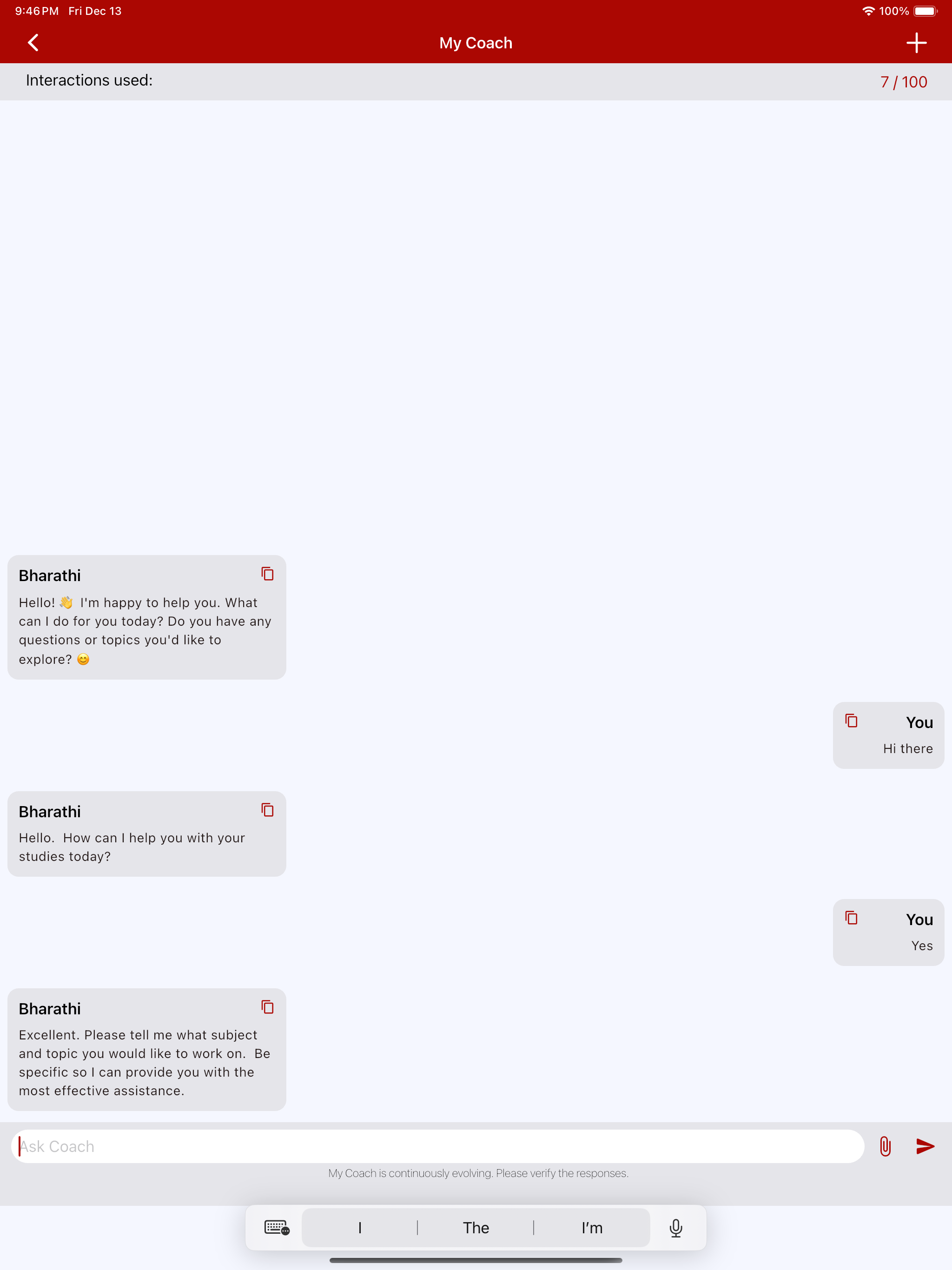 My Coach screenshot 11