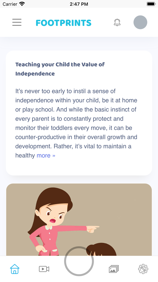 #2. iParentConnect (iOS) De: FOOTPRINTS PRESCHOOLS AND DAYCARE PRIVATE LIMITED