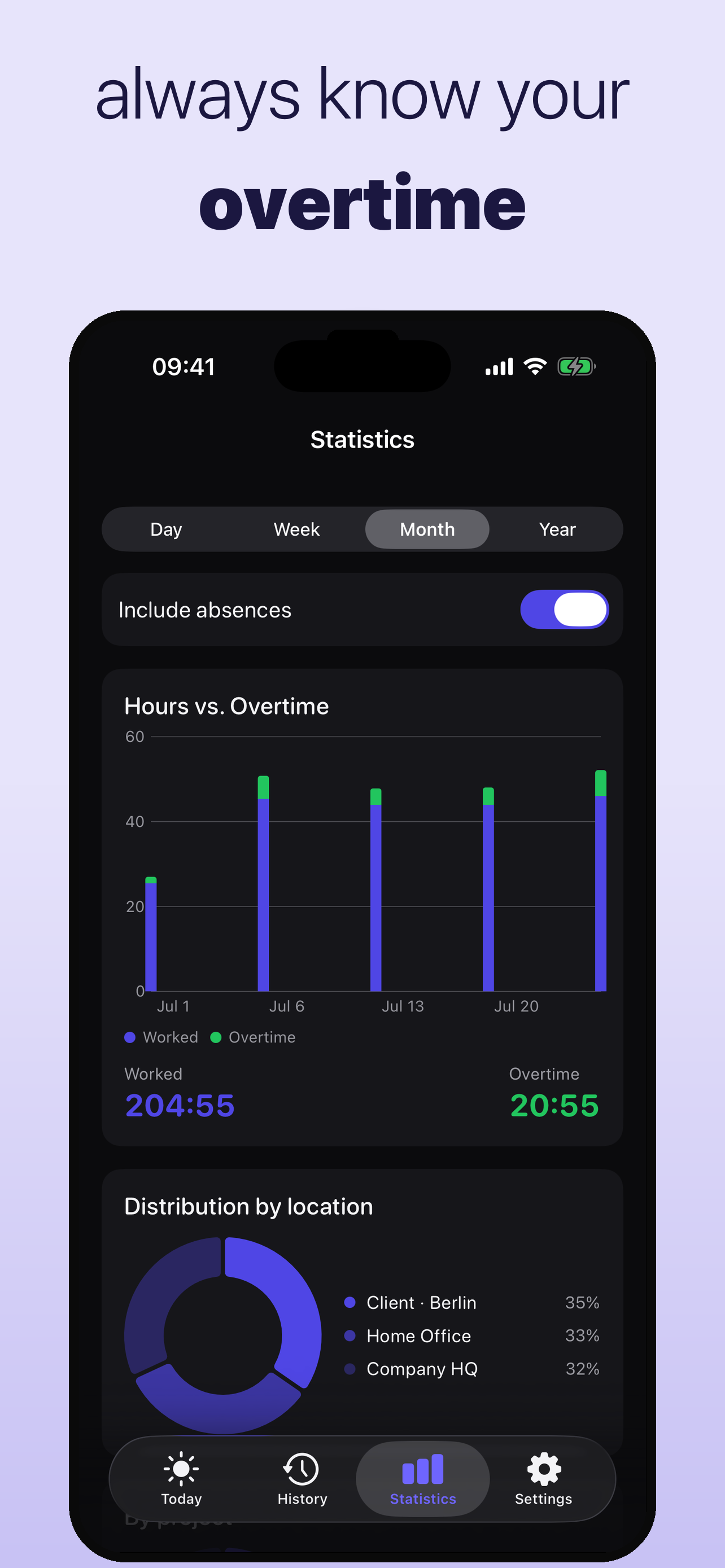 Hours Tracker: Tyempo screenshot 3