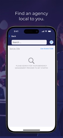 Emergency Management Connect iPhone screenshot