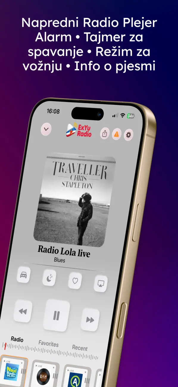 Screenshot #2 pour ExYu Radio Stanice – Uživo FM