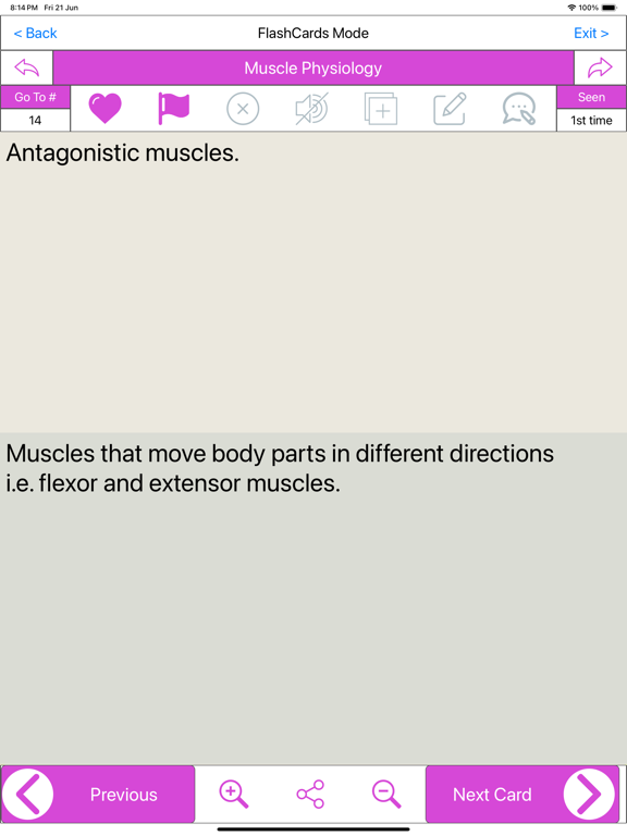 Screenshot #5 pour Anatomy & Physiology 22 topics