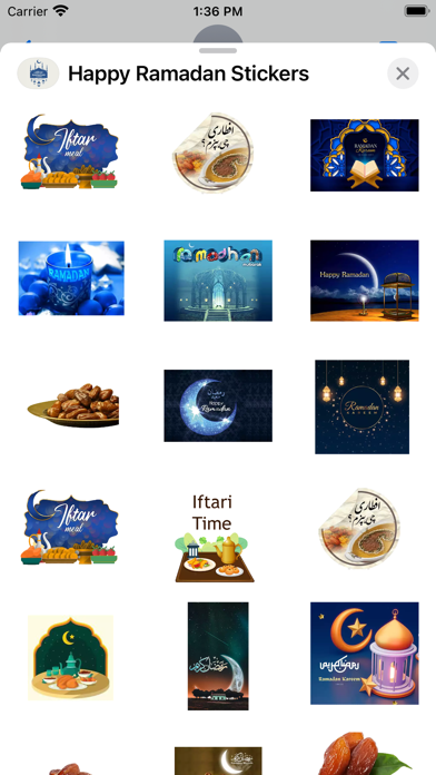Ramadan Stickers Pack Screenshot