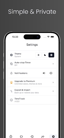 TimeTrack: Work & Study Timer Screenshot 6 of 8