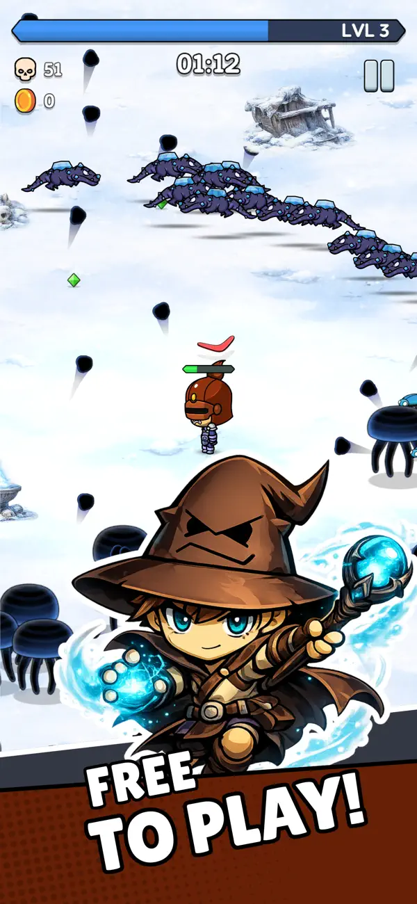 NO ESCAPE: Survivor Roguelite Hack screenshot 4 - iOS game interface