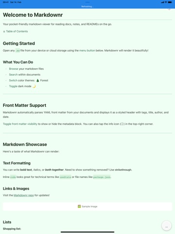 Markdownr Screenshot 3
