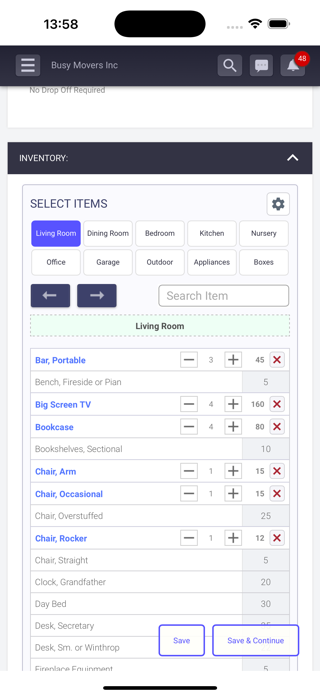 Moverbase - CRM for Movers Screenshot 4 of 10