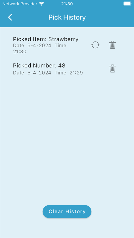 #6. Random Pick - a click away (iOS) โดย: Sai Rajendra Immadi