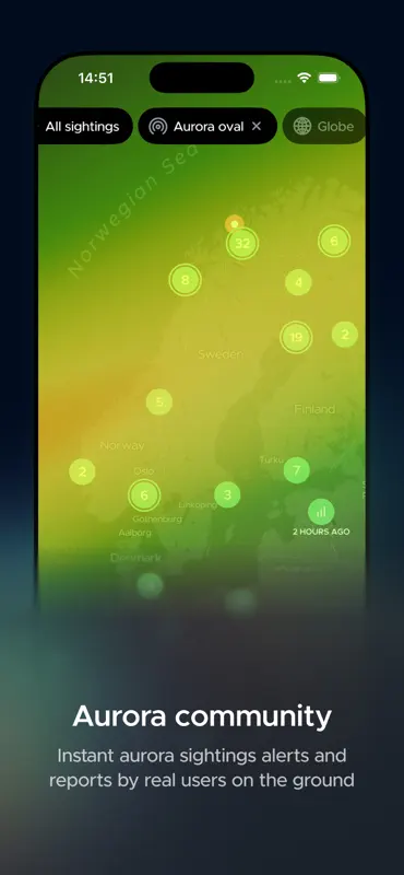 Hello Aurora: Polarlichter screenshot 8 of 10