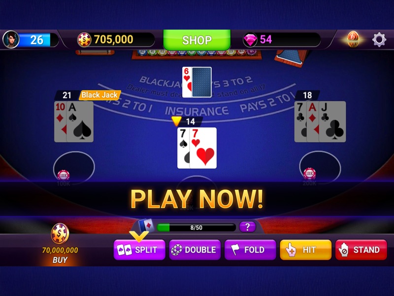 Blackjack 21: online casino screenshot 9