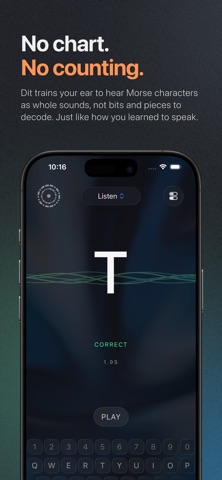 Dit - Practice Morse Code screenshot