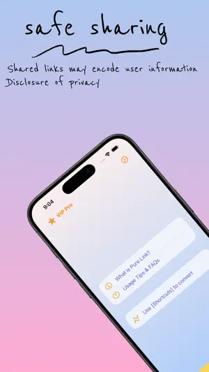 url cleaner - pure link screenshot 1
