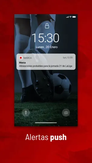 Captura de pantalla de MARCA: Diario De Deporte en iPhone 5