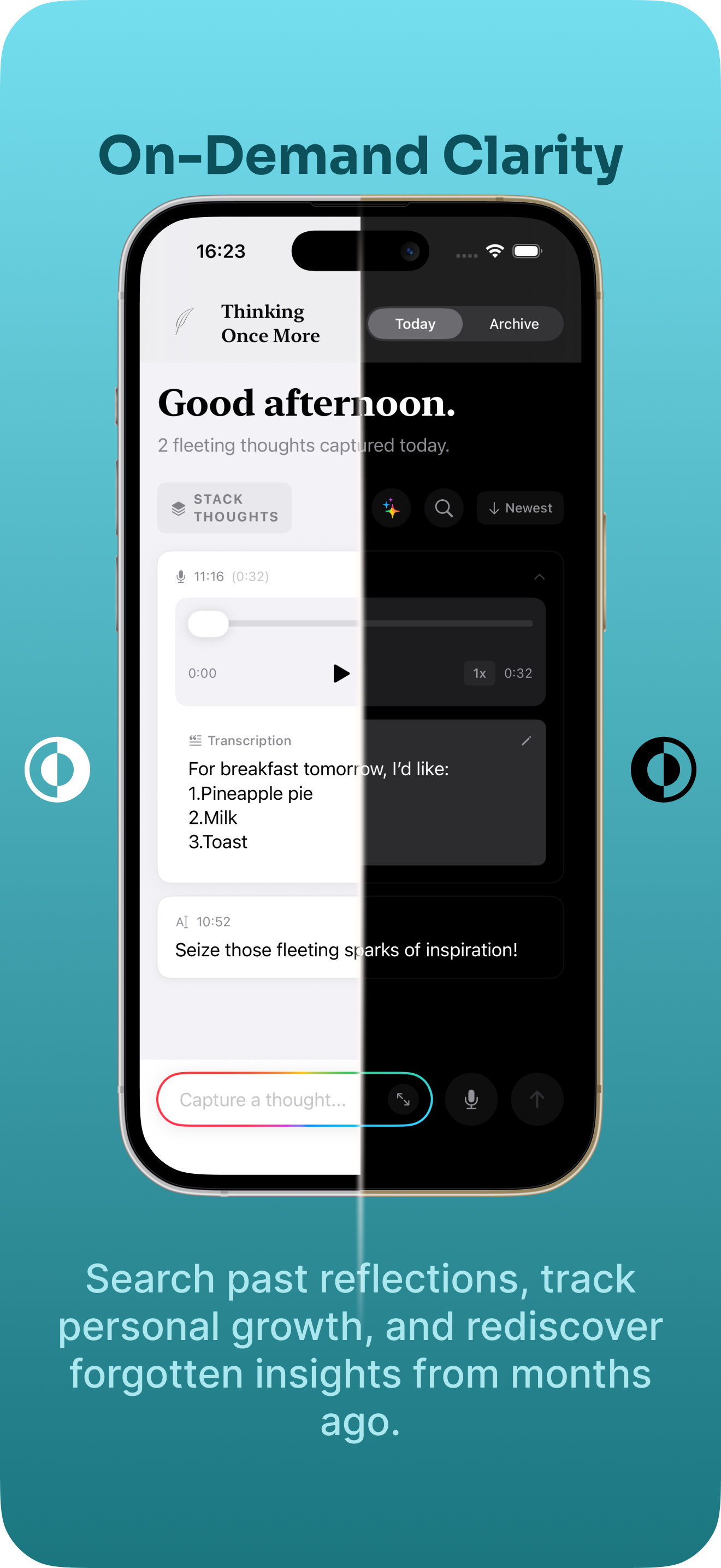 ThinkingOnceMore - AI Journal screenshot 10