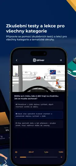 Screenshot von Autoškola Driver Testy auf dem iPhone 2