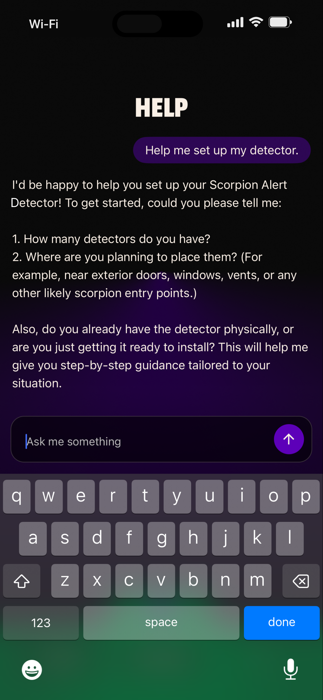 Scorpion Alert