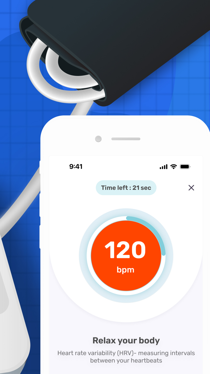 Health Heart Rate Monitor - BP