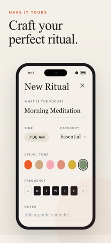 Rituals: Daily Routine Planner screenshot
