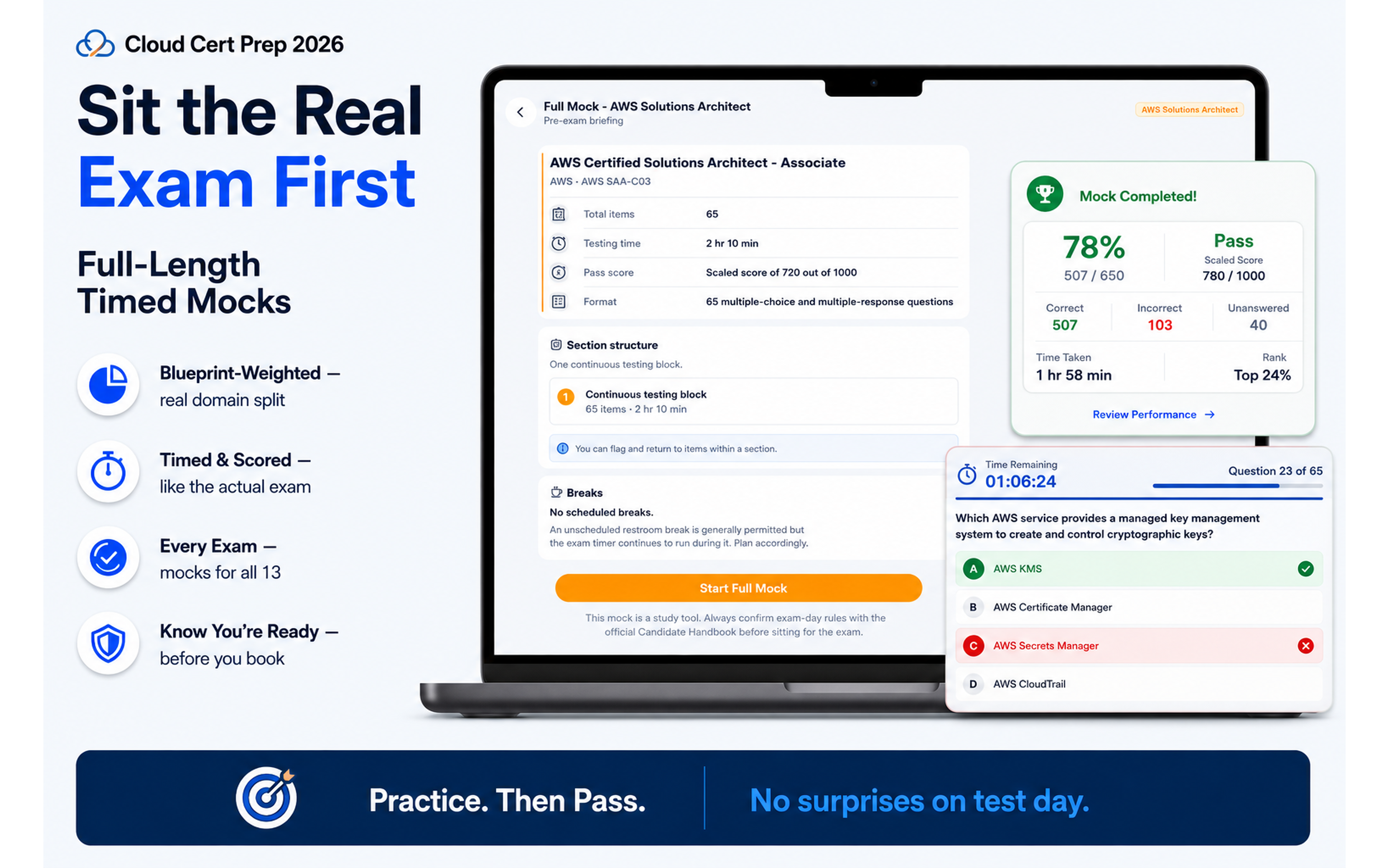 Cloud Cert Prep: AWS Azure GCP screenshot 24