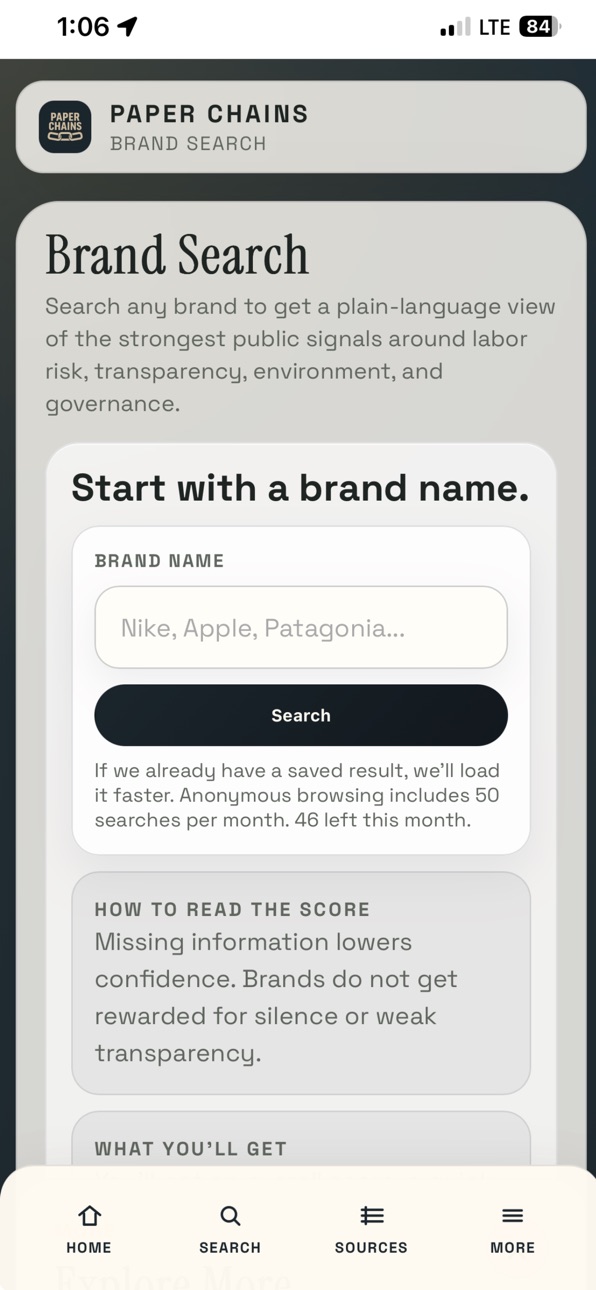 iPhone screenshot