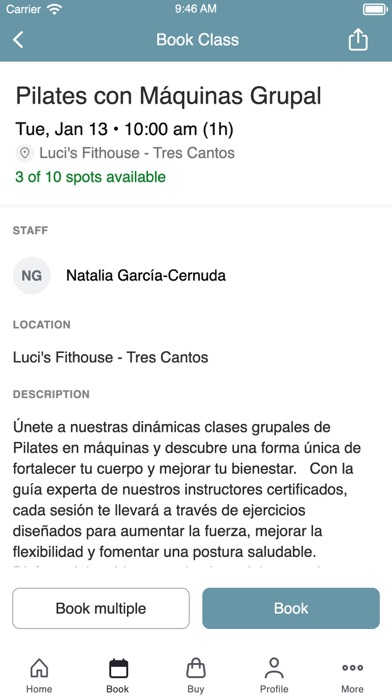 Screenshot 3 of Luci's Fithouse App