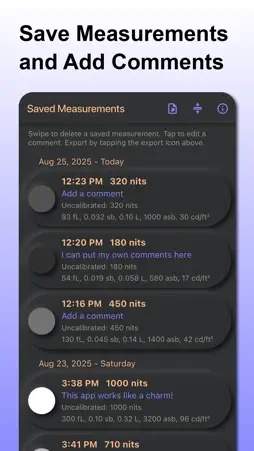 Screen Brightness Nits Meter screenshot 4