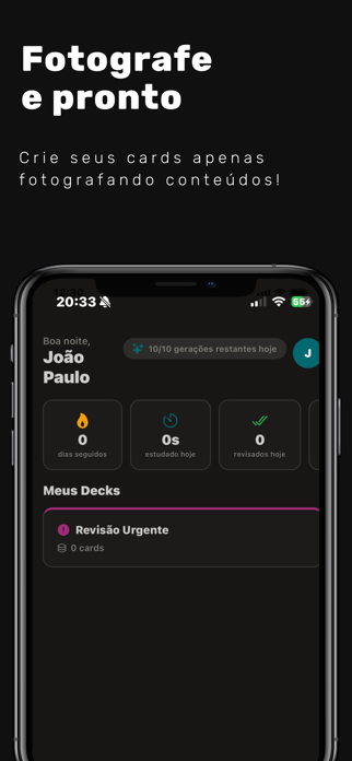 Memora : Flashcards com IA Screenshot 3 of 7