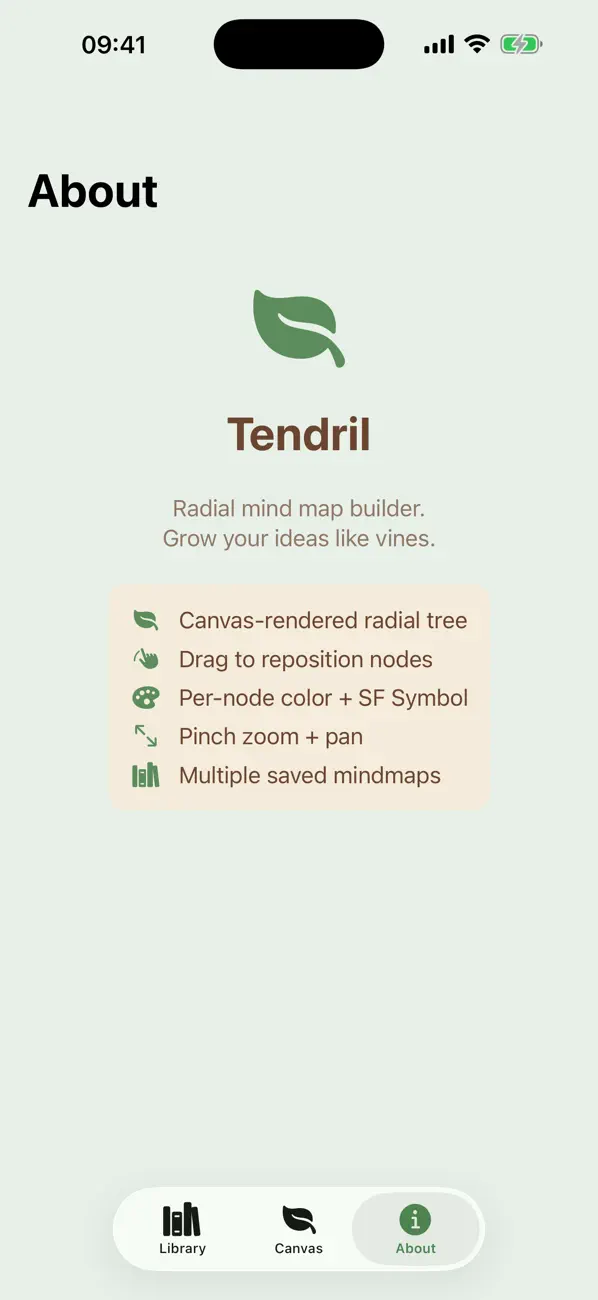 Screenshot #3 pour Tendril Mindmap
