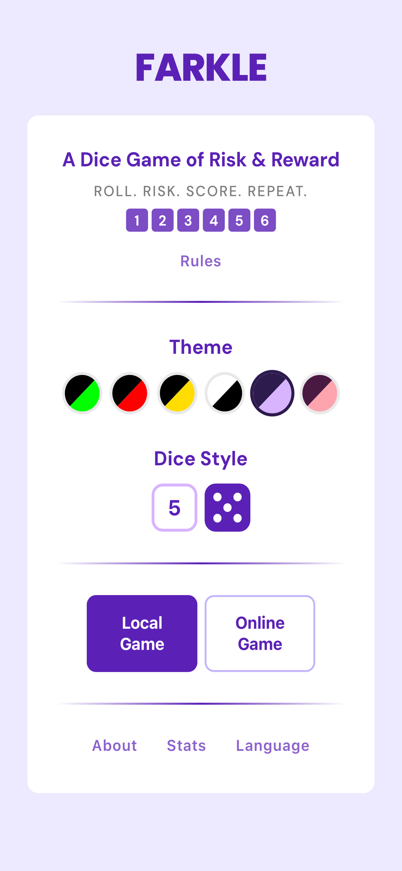 Farkle Multiplayer screenshot 7