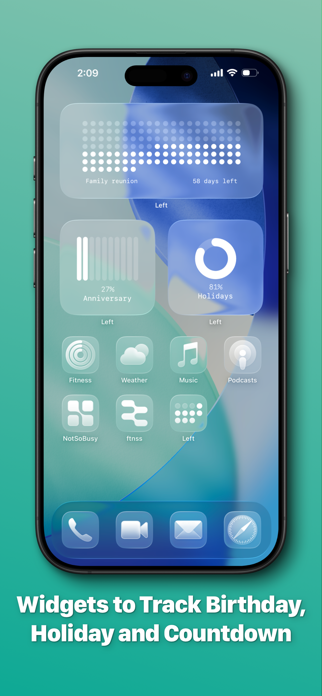 Left - Widgets for Time Left Screenshot 10 of 10