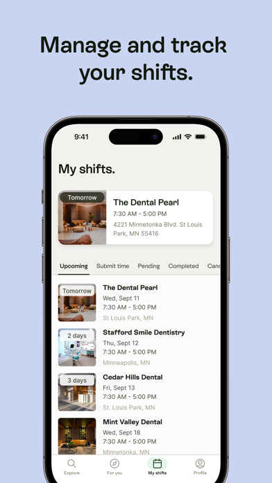 Teero - Dental Staffing Screenshot