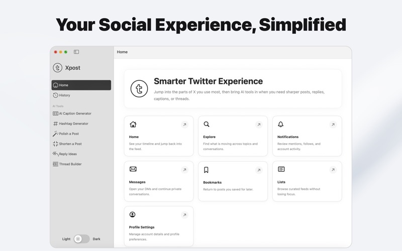 Xpost – AI Social Assistant screenshot 2