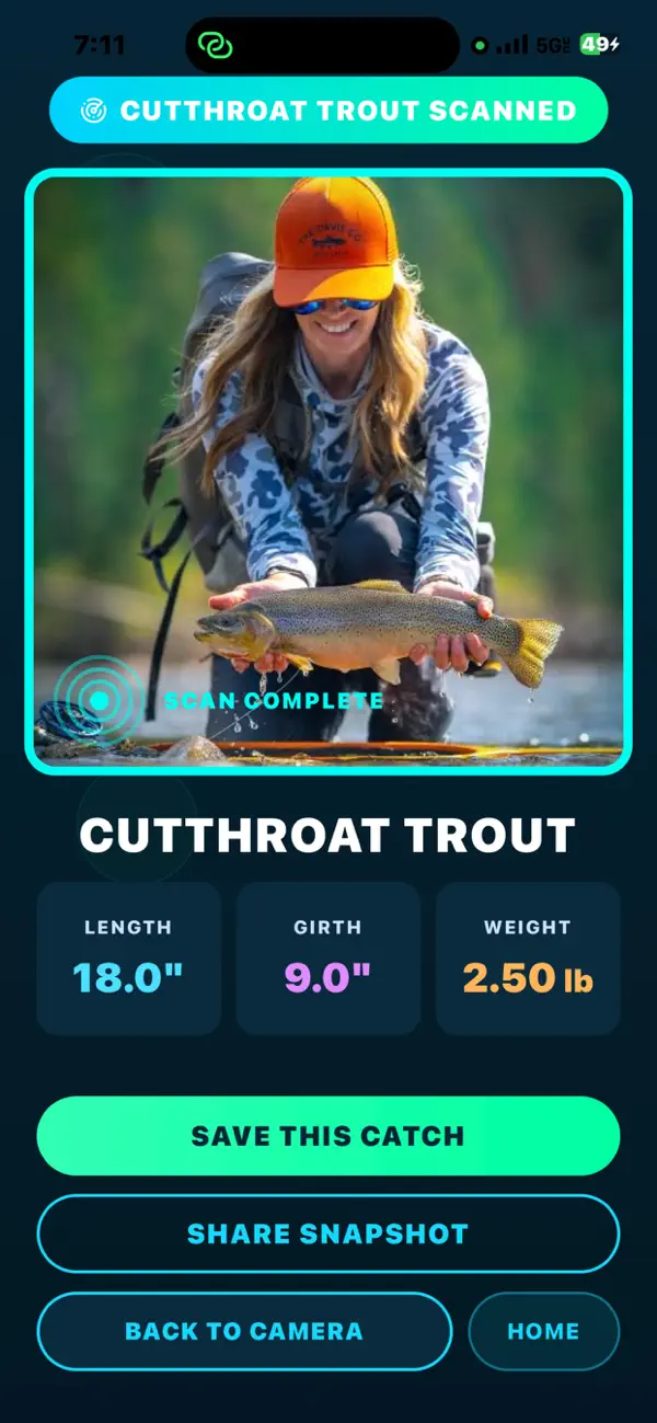 Screenshot #3 pour Fish Measure Pro