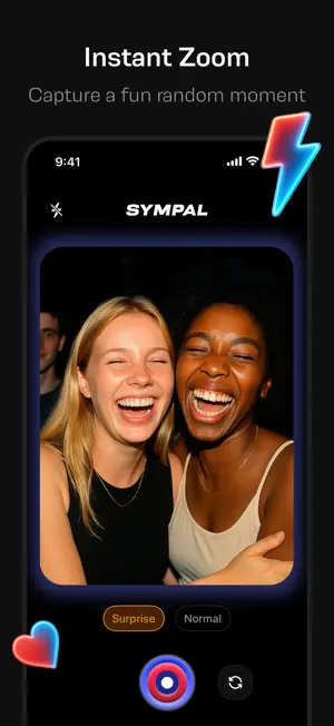Sympal: Auto-Zoom Camera screenshot 2