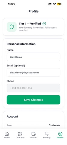 THYNKPAY Screenshot 7 of 9