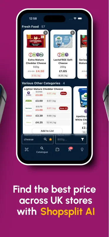 Shopsplit AI: Grocery Savings screenshot 2 of 5