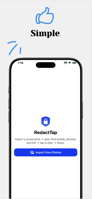 Redact Tap Screenshot 2 of 5