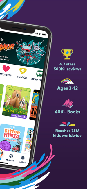 ‎Epic - Kids' Books & Reading Screenshot