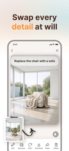 HomeGPT: AI Home Makeover iPhone screenshot