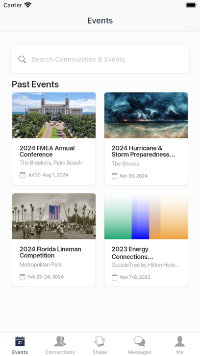 FMEA Events Screenshot