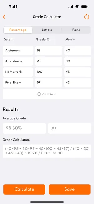 GPA Calculator & Grade Tracker screenshot 2
