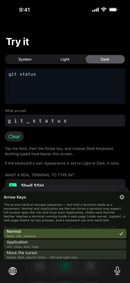 Screenshot 6 von 6 zu Shell Keyboard