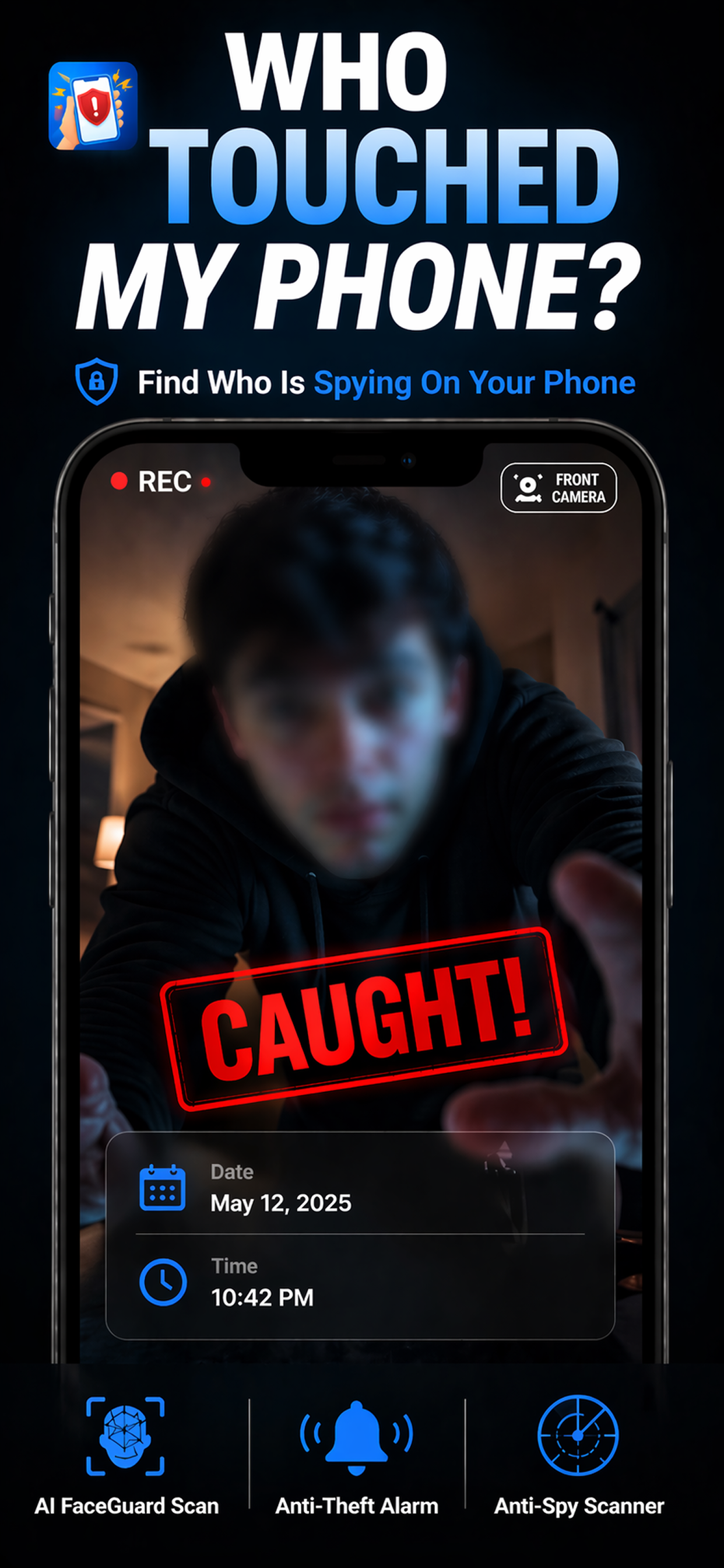 WTMP: Who Touched My Phone Pro