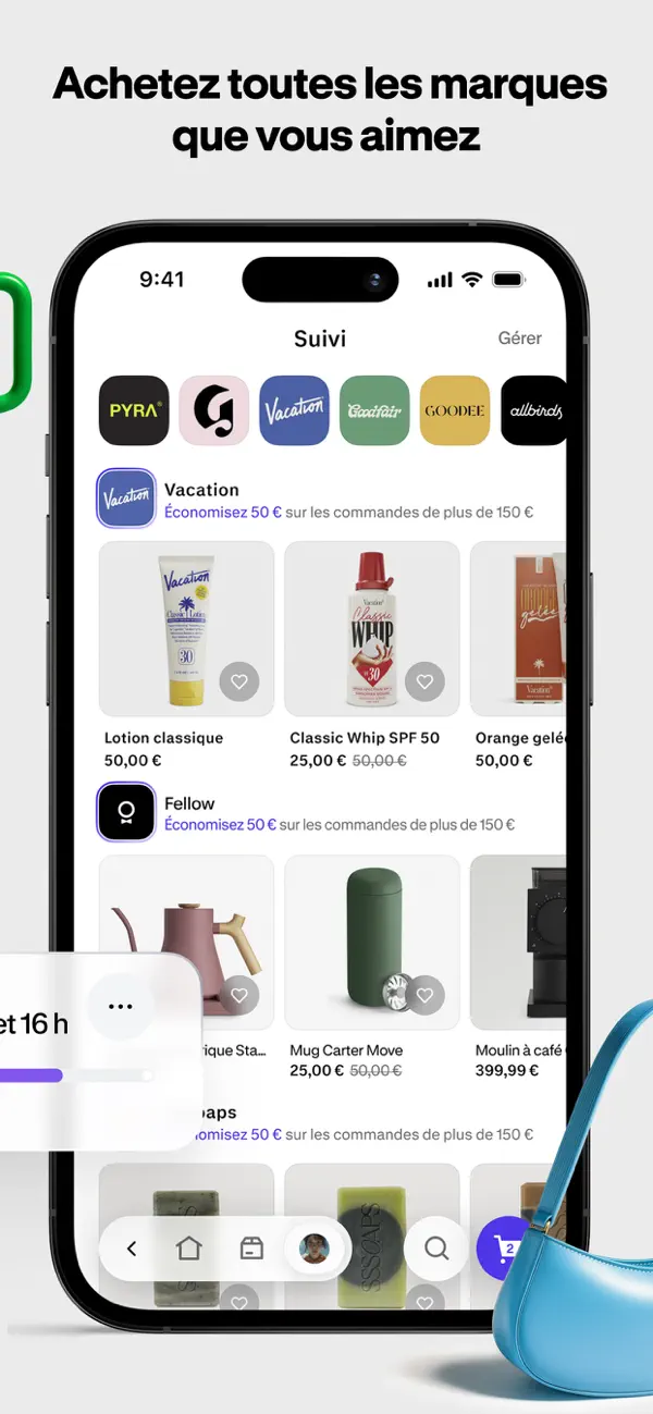Screenshot #2 pour Shop: vos marques préférées