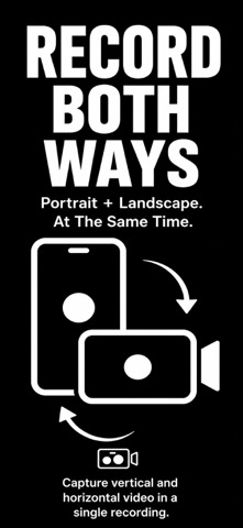 Dual Video Recorder - Duocamly iPhone screenshot