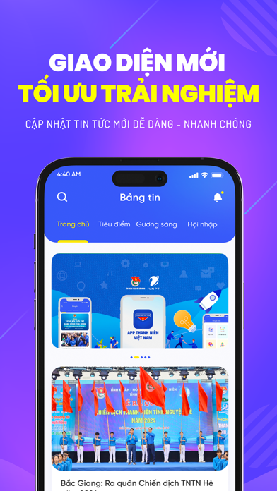 Thanh niên Việt Nam Screenshot