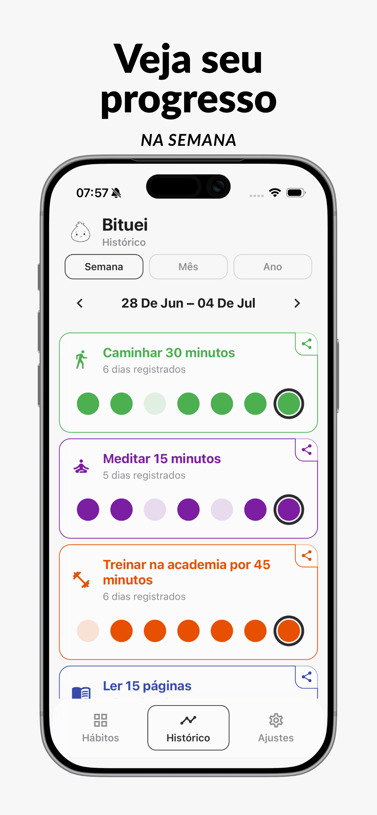 Hábitos Diários - Bituei screenshot 7